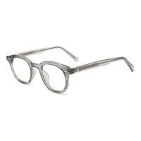 Adaptix | Transparent Grey Medium Full Rim Square Computer Glasses for Men & Women [Photochromic]