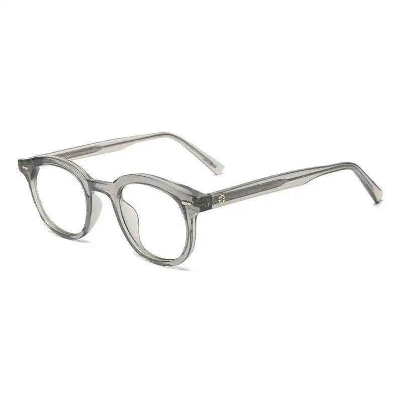 Adaptix | Transparent Grey Medium Full Rim Square Computer Glasses for Men & Women [Photochromic]