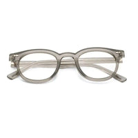 Adaptix | Transparent Grey Medium Full Rim Square Computer Glasses for Men & Women [Photochromic]