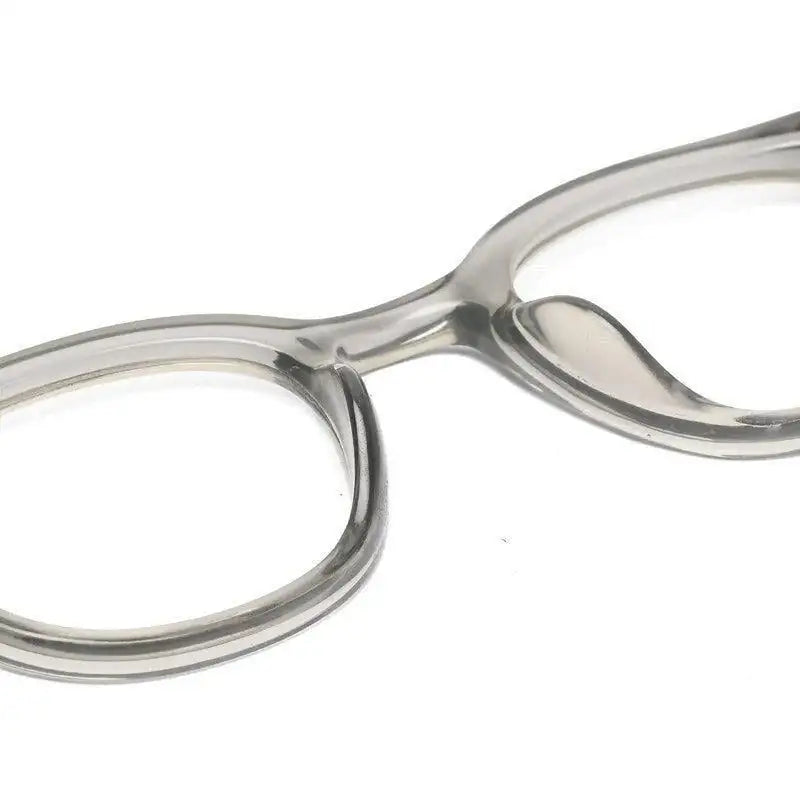 Adaptix | Transparent Grey Medium Full Rim Square Computer Glasses for Men & Women [Photochromic]