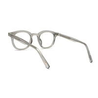 Adaptix | Transparent Grey Medium Full Rim Square Computer Glasses for Men & Women [Photochromic]