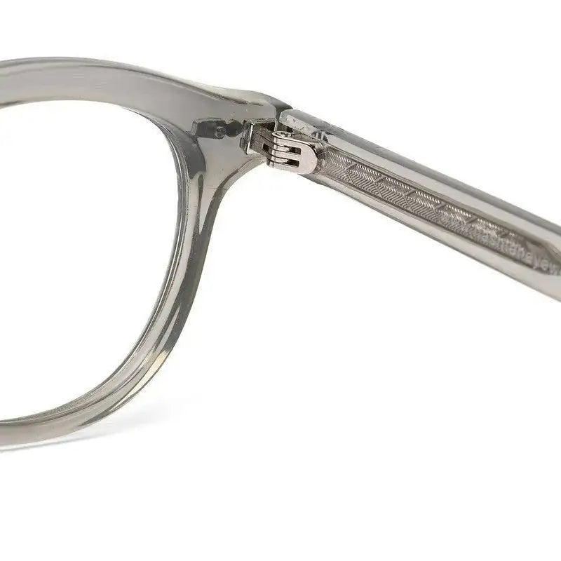 Adaptix | Transparent Grey Medium Full Rim Square Computer Glasses for Men & Women [Photochromic]