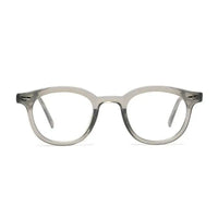 Adaptix | Transparent Grey Medium Full Rim Square Computer Glasses for Men & Women [Photochromic]