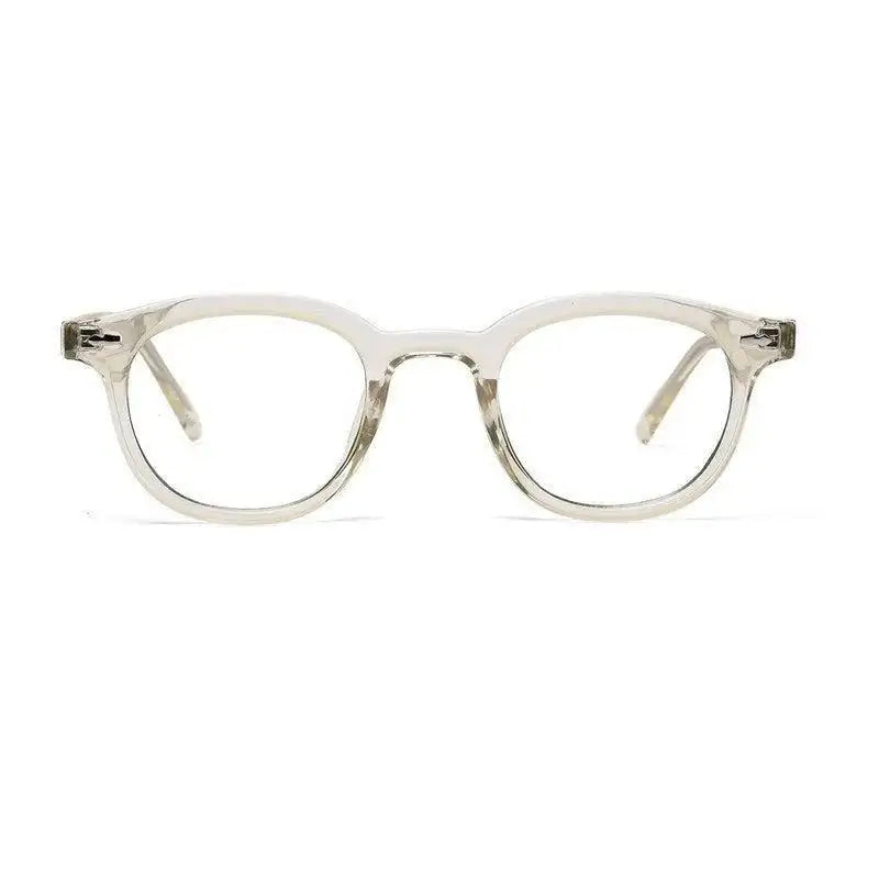Adaptix | Transparent Light Green Medium Full Rim Square Computer Glasses for Men & Women [Photochromic]