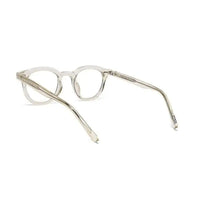 Adaptix | Transparent Light Green Medium Full Rim Square Computer Glasses for Men & Women [Photochromic]