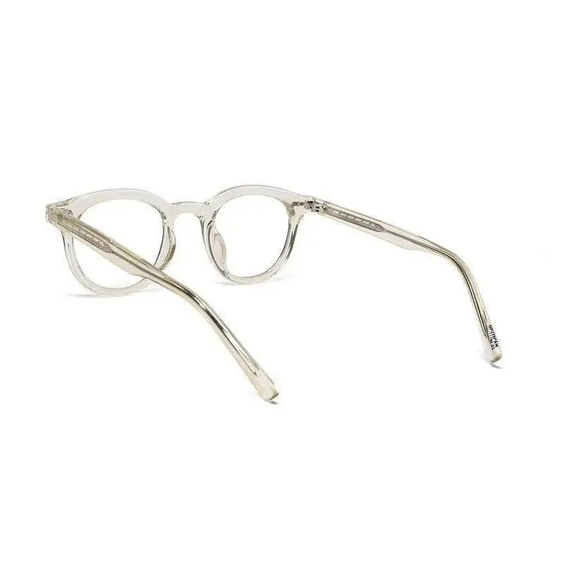 Adaptix | Transparent Light Green Medium Full Rim Square Computer Glasses for Men & Women [Photochromic]