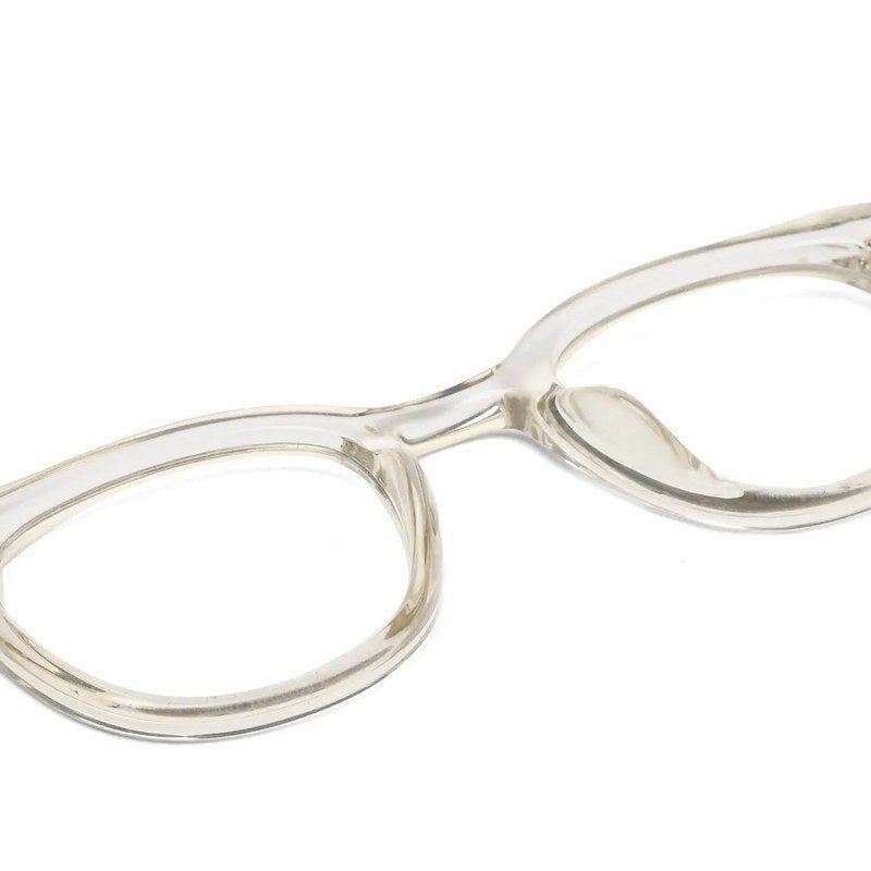 Adaptix Transparent Light Green Medium Full Rim Square Computer Glasses for Men & Women — Hashtag Eyewears