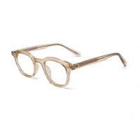 Adaptix | Transparent Orange Medium Full Rim Square Computer Glasses for Men & Women [Photochromic]