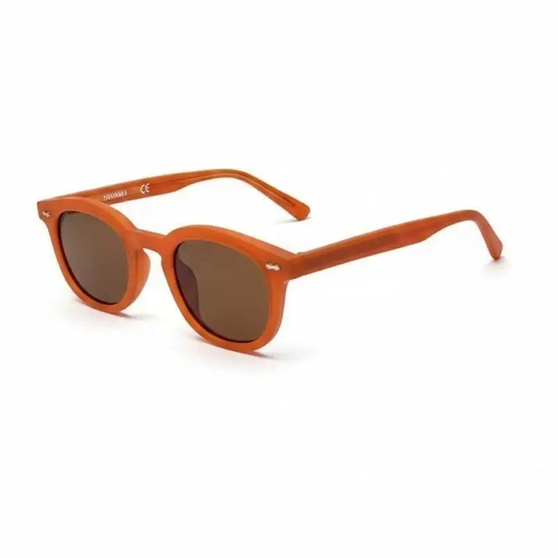 Adaptix | Transparent Orange Medium Full Rim Square Computer Glasses for Men & Women [Photochromic]