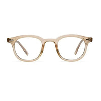 Adaptix | Transparent Orange Medium Full Rim Square Computer Glasses for Men & Women [Photochromic]