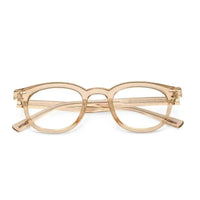 Adaptix | Transparent Orange Medium Full Rim Square Computer Glasses for Men & Women [Photochromic]