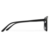 Aegira | Black Small Full Rim Square Computer Glasses for Men & Women [Blue Block]