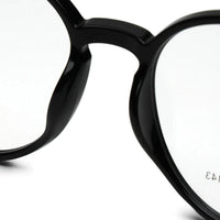 Aerion Black Small Full Rim Round Clip-on for Men — Hashtag Eyewears