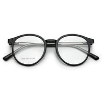 Aerion Black Small Full Rim Round Clip-on for Men — Hashtag Eyewears