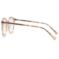 Aerion Pink Texture Small Full Rim Round Clip-on for Men — Hashtag Eyewears