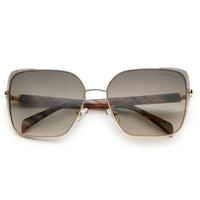 Aethera Gradient Brown Oversized Full Rim Rectangle Sunglasses for Women — Hashtag Eyewears