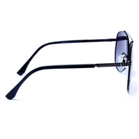 Ambience Gradient Blue Large Full Rim Aviator Sunglasses for Men & Women — Hashtag Eyewears