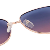 Arcanum Gradient Blue & Pink Medium Full Rim Butterfly Sunglasses for Women — Hashtag Eyewears