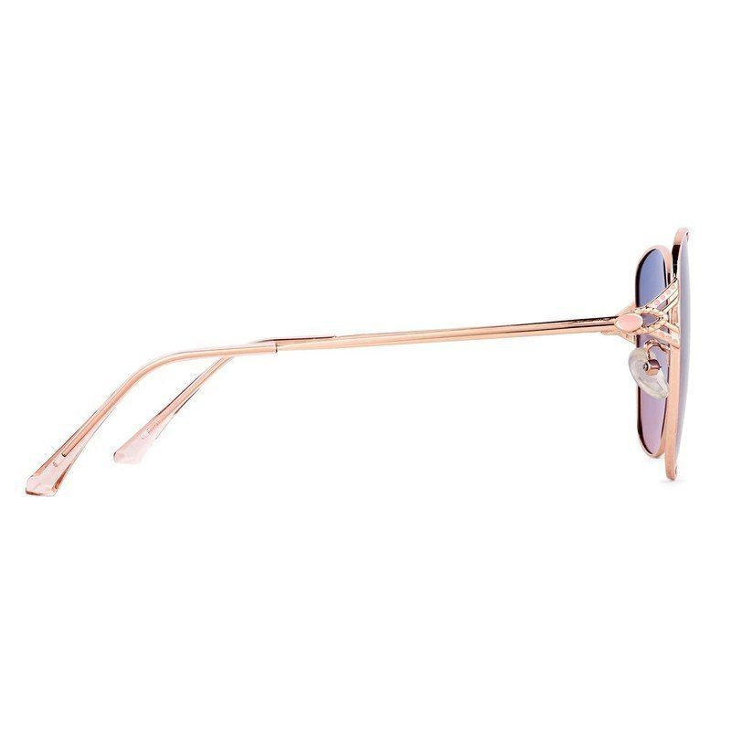Arcanum Gradient Blue & Pink Medium Full Rim Butterfly Sunglasses for Women — Hashtag Eyewears