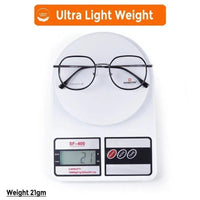 Arctic Silver and Black Medium Full Rim Oval Clip-on for Men & Women — Hashtag Eyewears