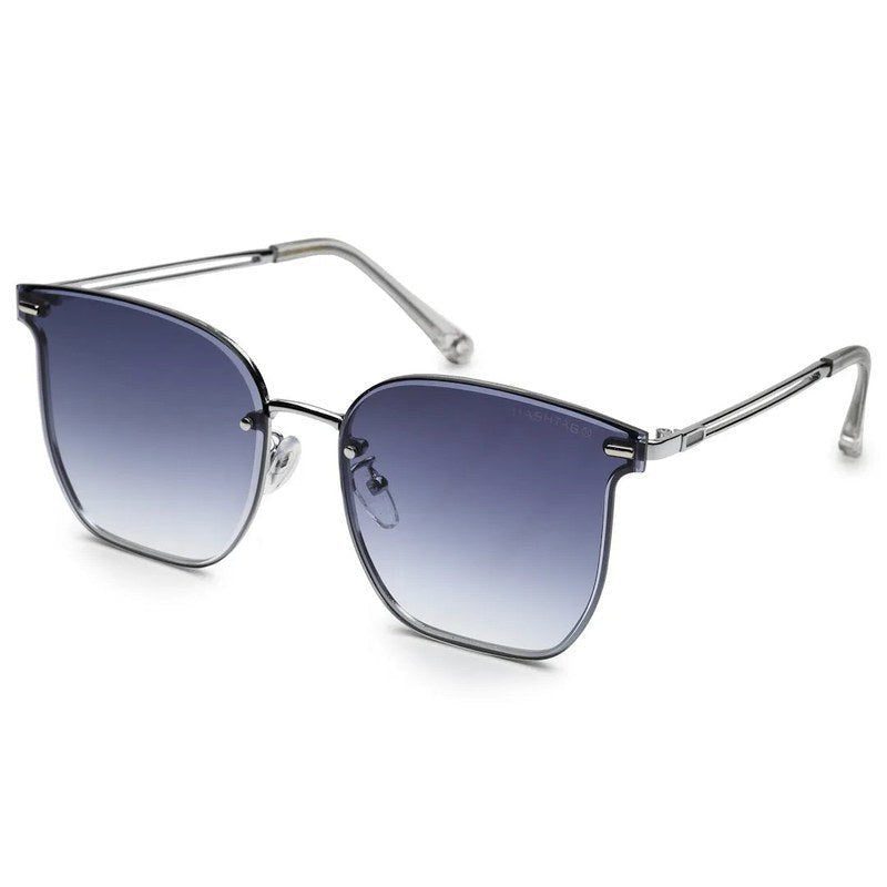 Arionis Gradient Black Oversized Full Rim Wayfarer Sunglasses for Women — Hashtag Eyewears