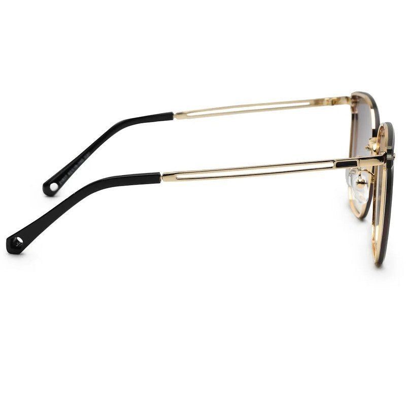 Arionis | Gradient Brown Oversized Full Rim Wayfarer Sunglasses for Women [UV-protected]