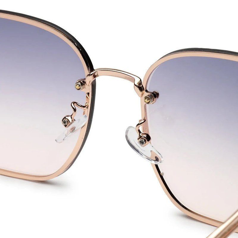 Arionis Gradient L.Blue & Pink Oversized Full Rim Wayfarer Sunglasses for Women — Hashtag Eyewears