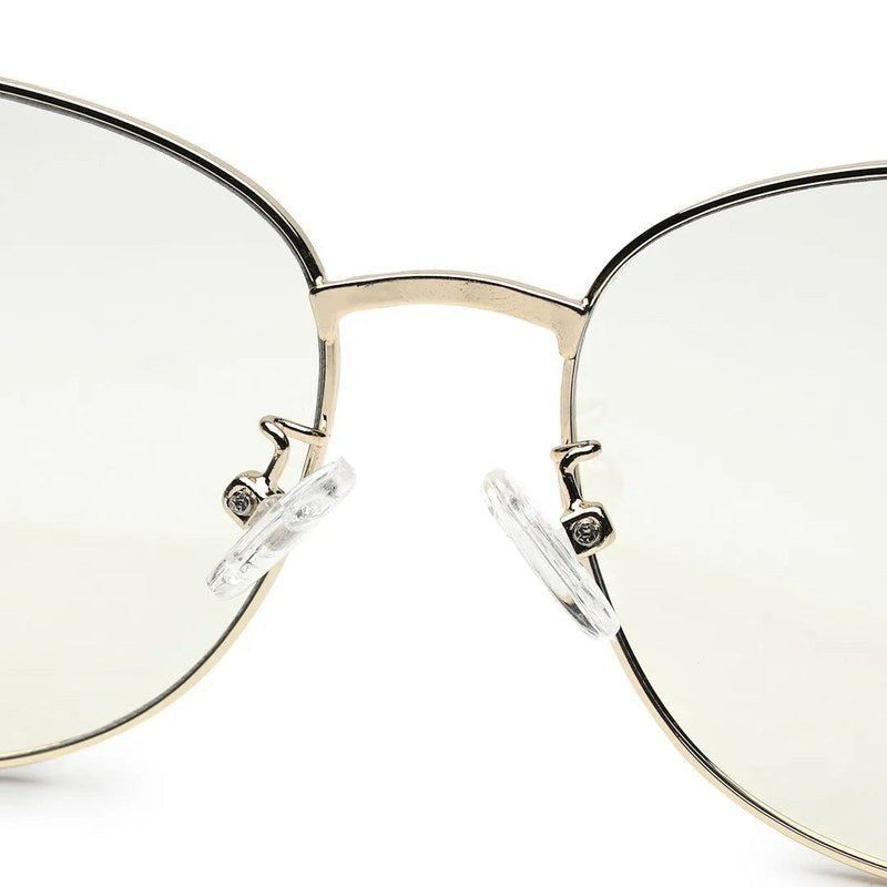 Astralor Golden & Black Medium Full Rim Cateye Sunglasses for Women — Hashtag Eyewears