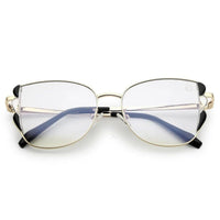 Astralor Golden & Black Medium Full Rim Cateye Sunglasses for Women — Hashtag Eyewears