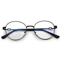 Astrid Black Medium Full Rim Oval Computer Glasses for Men & Women — Hashtag Eyewears