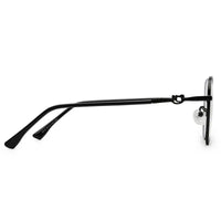 Astrid Black Medium Full Rim Oval Computer Glasses for Men & Women — Hashtag Eyewears