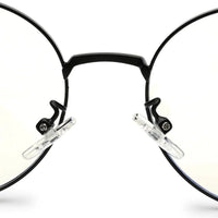 Astrid Black Medium Full Rim Oval Computer Glasses for Men & Women — Hashtag Eyewears