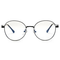 Astrid Black Medium Full Rim Oval Computer Glasses for Men & Women — Hashtag Eyewears