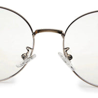 Astrid Golden & Black Medium Full Rim Oval Computer Glasses for Men & Women — Hashtag Eyewears