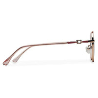 Astrid Golden Rose Medium Full Rim Oval Computer Glasses for Men & Women — Hashtag Eyewears