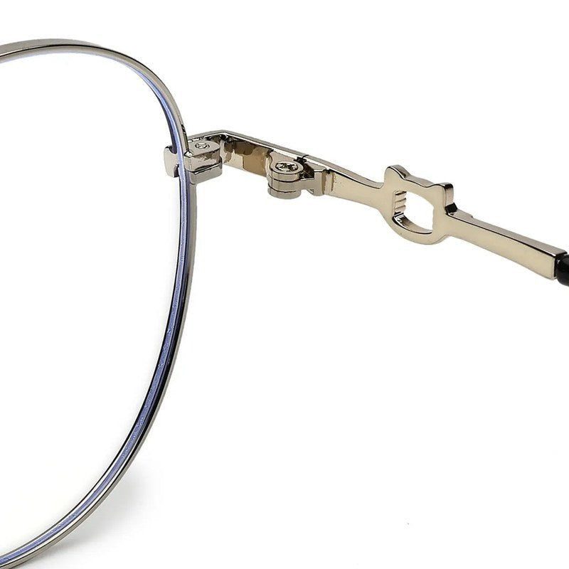 Astrid Grey Medium Full Rim Oval Computer Glasses for Men & Women — Hashtag Eyewears