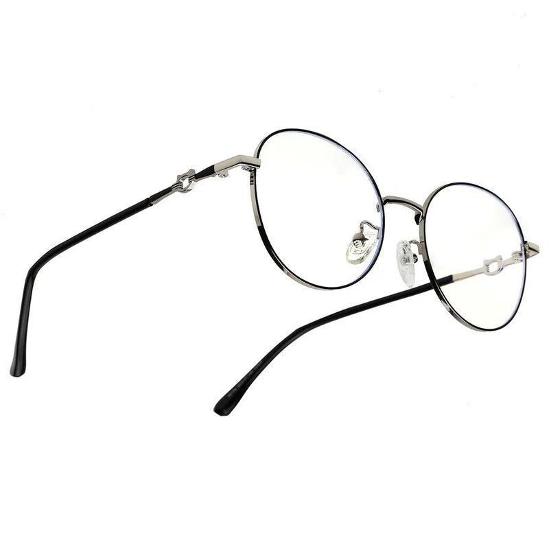 Astrid Grey Medium Full Rim Oval Computer Glasses for Men & Women — Hashtag Eyewears