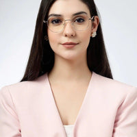 Astrid Silver & Black Medium Full Rim Oval Computer Glasses for Men & Women — Hashtag Eyewears