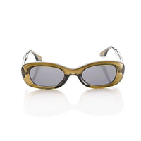 Aura Transparent-Green Medium Full Rim Oval Sunglasses for Men & Women HASHTAG X WHITECHERRY — Hashtag Eyewears