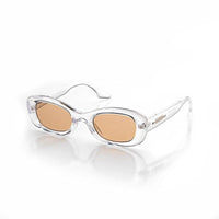Aura Transparent-Water Colour Medium Full Rim Oval Sunglasses for Men & Women HASHTAG X WHITECHERRY — Hashtag Eyewears