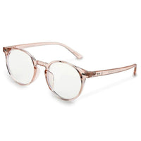 Auralis Pink Small Full Rim Round Computer Glasses for Men & Women — Hashtag Eyewears