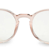 Auralis Pink Small Full Rim Round Computer Glasses for Men & Women — Hashtag Eyewears