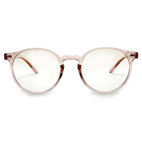 Auralis Pink Small Full Rim Round Computer Glasses for Men & Women — Hashtag Eyewears