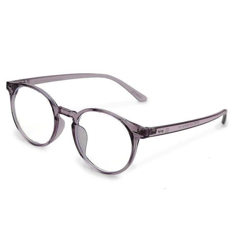 Auralis Purple Small Full Rim Round Computer Glasses for Men & Women — Hashtag Eyewears