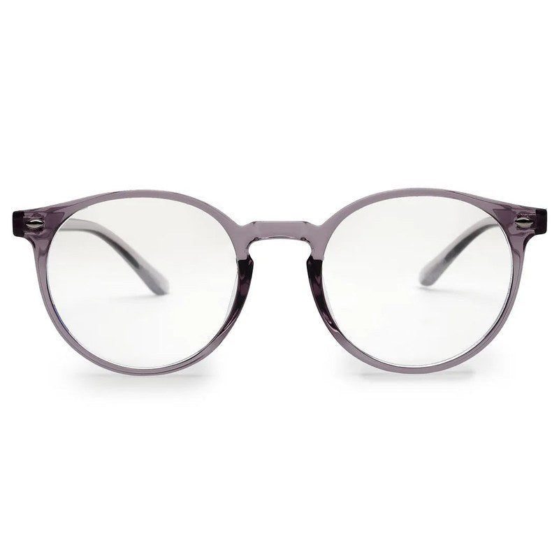 Auralis Purple Small Full Rim Round Computer Glasses for Men & Women — Hashtag Eyewears