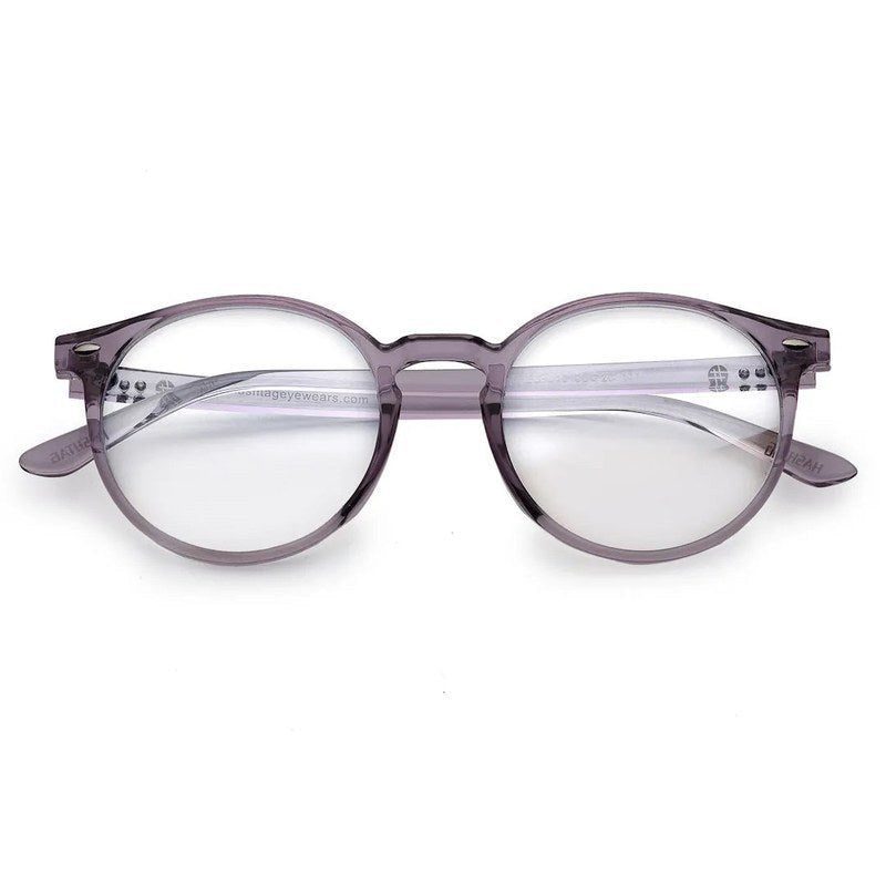Auralis Purple Small Full Rim Round Computer Glasses for Men & Women — Hashtag Eyewears