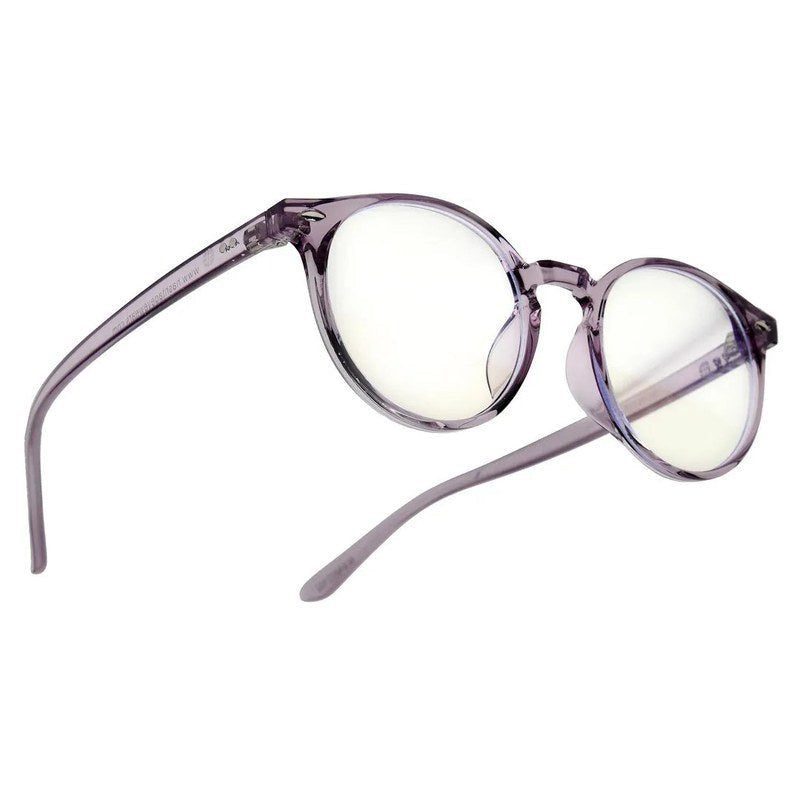 Auralis Purple Small Full Rim Round Computer Glasses for Men & Women — Hashtag Eyewears