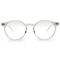Auralis Transparent Small Full Rim Round Computer Glasses for Men & Women — Hashtag Eyewears