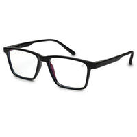 Aurora Black Medium Full Rim Rectangle Computer Glasses for Men & Women — Hashtag Eyewears