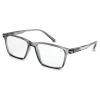 Aurora Smoke Medium Full Rim Rectangle Computer Glasses for Men & Women — Hashtag Eyewears